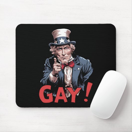 LGBT Gay Ally Pride Maand Funny Muismat (Met muis)