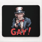 LGBT Gay Ally Pride Maand Funny Muismat (Voorkant)