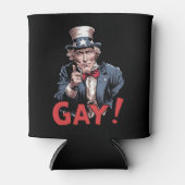 LGBT Gay Ally Pride Maand Grappig Blikjeskoeler (Voorkant)