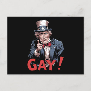 LGBT Gay Ally Pride Maand Grappig Briefkaart