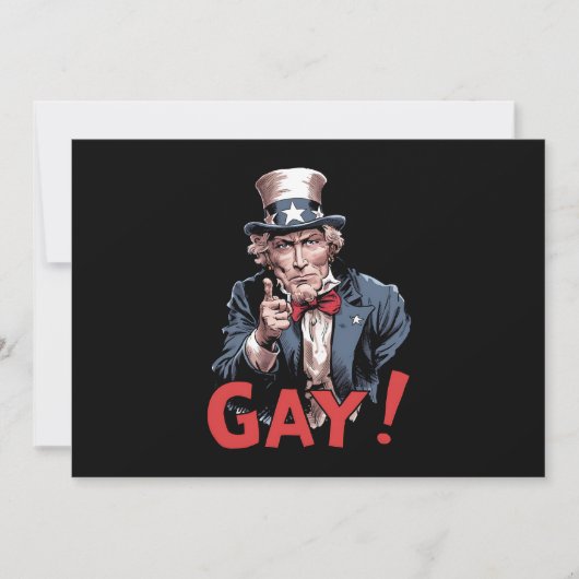 LGBT Gay Ally Pride Maand Grappig Kaart (Voorkant)