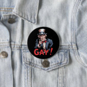 LGBT Gay Ally Pride Maand Grappig Ronde Button 7,6 Cm (In situ)
