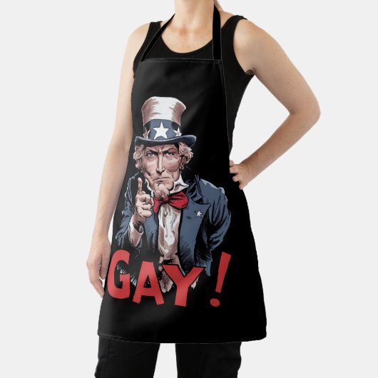 LGBT Gay Ally Pride Maand Grappig Schort (Insitu)