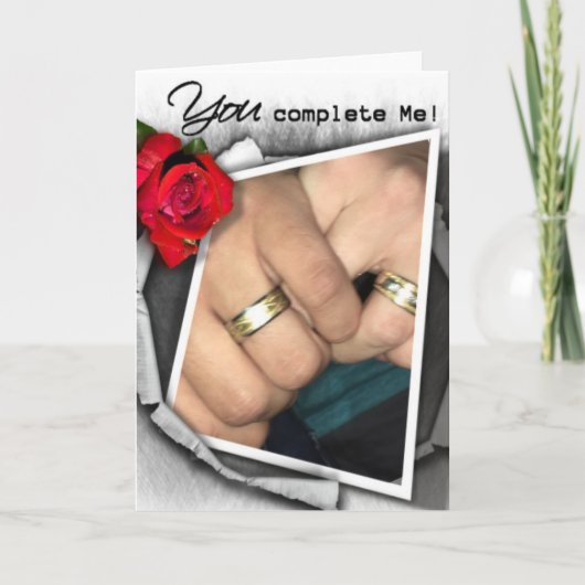 LGBT Gay Jubileum Kaart. Lege binnenkant Kaart (Voorkant)