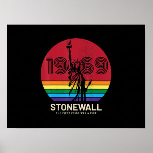 Lgbt Gay Lesbian Pride 52e Jubileum Stonewall Poster