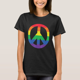 Lgbt Gay Lesbian Pride Flag Vredesgebondenheid Pri T-shirt