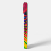 LGBT Gay Pride Bloem Vloeibare Kunst Bloem Cool Case-Mate iPhone Case (Achterkant / Links)
