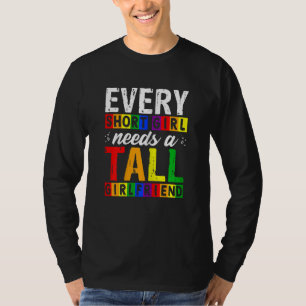 Lgbt Gay Pride Elk klein meisje heeft een groot me T-shirt