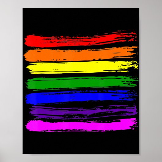 LGBT Gay Pride Flag Gay Pride 2022 Poster (Voorkant)