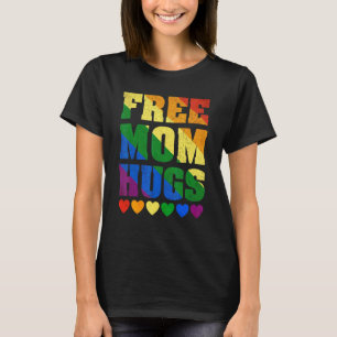 Lgbt Gay Pride Free Mam Hugs Women Apparel T-shirt