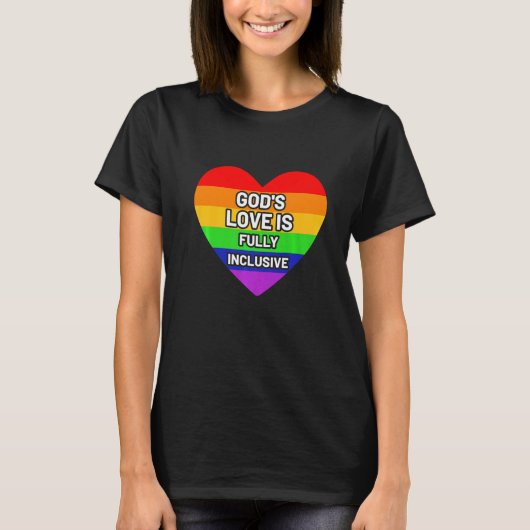 Lgbt Gay Pride Maand Christelijke Gods Liefde is a T-shirt (Voorkant)