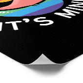 LGBT Gay Pride Maand ik gaf het zo zijn mijn Poster (Hoek)