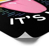 LGBT Gay Pride Maand ik gaf het zo zijn mijn Poster (Hoek)