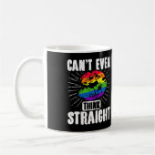 LGBT Gay Pride Month Cant denkt zelfs recht Koffiemok (Links)