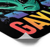 LGBT Gay Pride Month Gaylien Poster (Hoek)