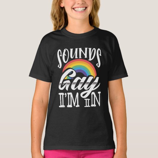 LGBT Gay Pride Month laat me zien T-shirt (Voorkant)