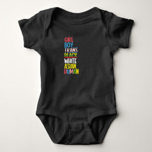 LGBT Gay Pride Month Trans Black White Asian Romper