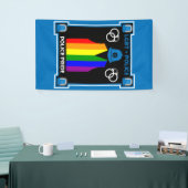LGBT+ Gay Pride Politie Spandoek (Beurs)