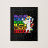LGBT Gay Pride Rainbow Flag - Love Gift Legpuzzel (Verticaal)
