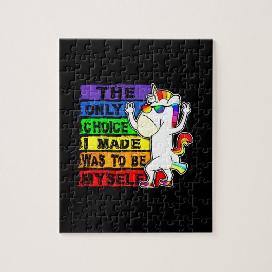 LGBT Gay Pride Rainbow Flag - Love Gift Legpuzzel (Verticaal)