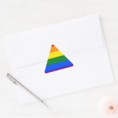 LGBT Gay Pride Rainbow Flag Stripe Sticker (Envelop)