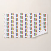 LGBT Gay Pride Rainbow Layer Weddencke Slice Bad Handdoek (Handdoek)