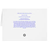 LGBT Gay Pride Rainbow Spiral Fractal Infinity (Achterkant Horizontaal)