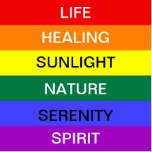 LGBT Gay Pride Rainbow-vlag met aangepaste tekst