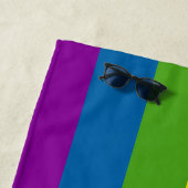 LGBT Gay Pride Rainbow-vlag Strandlaken (In situ)