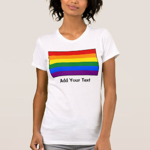 LGBT Gay Pride Rainbow-vlag T-shirt