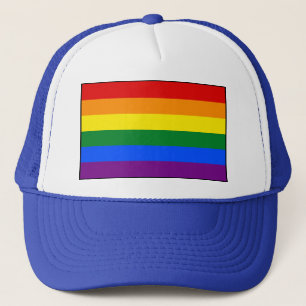 LGBT Gay Pride Rainbow-vlag Trucker Pet