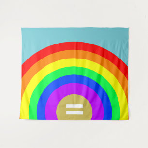 LGBT Gay Pride Rainbow Wall Tapestry Wandkleed