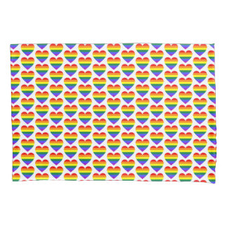 LGBT Gay Pride Regenboog Hart Patroon Kussensloop