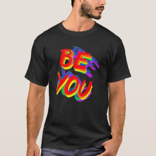 LGBT Gay Pride Regenboog Vlag LGBTs Be Your True S T-shirt