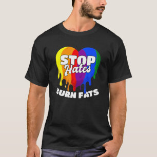 LGBT Gay Pride Stuff Gym Fitness Persoonlijke tv T-shirt