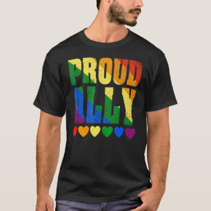 LGBT Gay Pride Trots Ally Slang LGBTQ Vrouwen Mann T-shirt