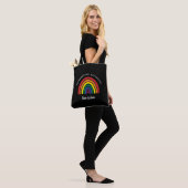 LGBT Gay Pride Viering van Diversiteit Liefde Is L Tote Bag (Op model)
