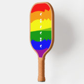 LGBT Gay Queer Pride Celebration Pickleball Paddle (Links)