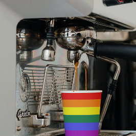 LGBT Gay Rainbow Pride Vlag Koffie Papieren Bekers