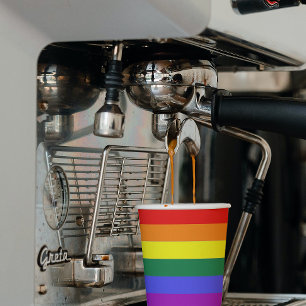 LGBT Gay Rainbow Pride Vlag Koffie Papieren Bekers