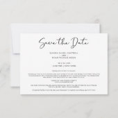 LGBT Gay Simple Mr & Mr Christmas Couple Wedding (Achterkant)