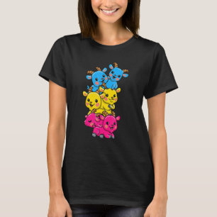 Lgbt Geit Goth Biseksuele Vlag T-shirt