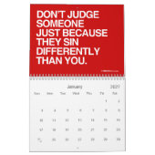 LGBT-GELIJKHEID KALENDER (Jan 2027)