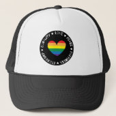 LGBT-gelijkheid Trucker Pet (Voorkant)