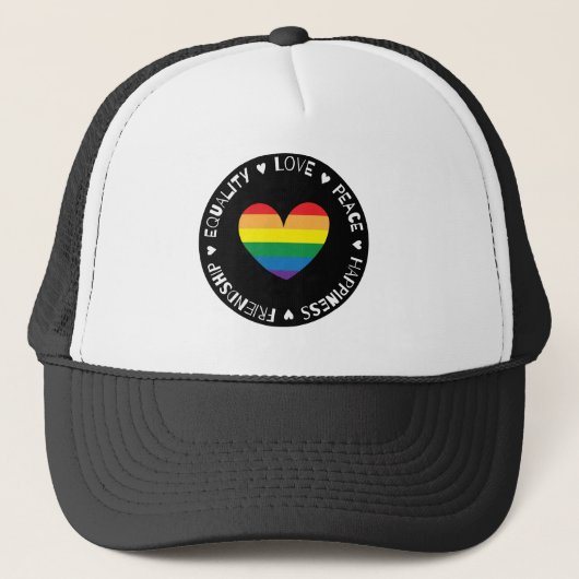 LGBT-gelijkheid Trucker Pet (Voorkant)