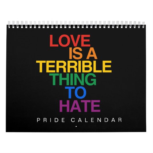 LGBT-GELIJKHEIDSCALENDAR KALENDER (Hoes)