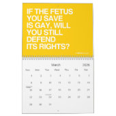 LGBT-GELIJKHEIDSCALENDAR KALENDER (Mar 2026)