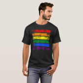 LGBT-gemeenschap Mensenrechten Rainbow Pride 4 T-shirt (Voorkant volledig)