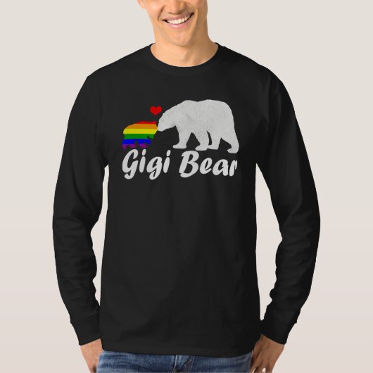 Lgbt Gigi Beer Gay Pride Equal Rights Rainbow T-shirt (Voorkant)