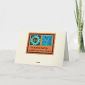 LGBT Glitter All Pride No Prejudice Card Kaart (Achterkant)